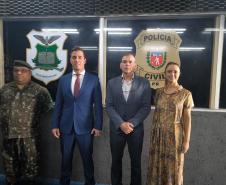 ESPC recebe visita de oficiais do Exército Brasileiro